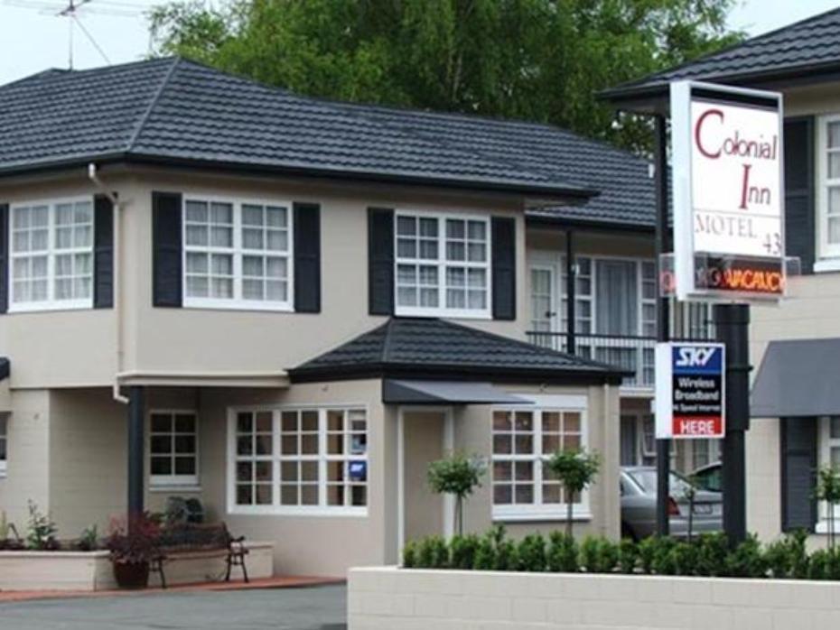 Colonial Inn Motel Christchurch Buitenkant foto