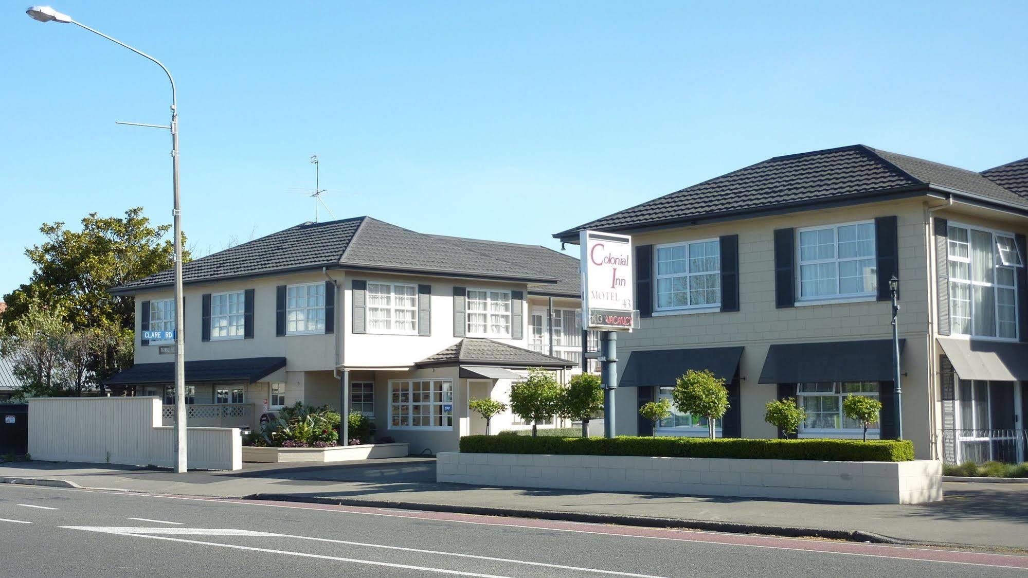 Colonial Inn Motel Christchurch Buitenkant foto