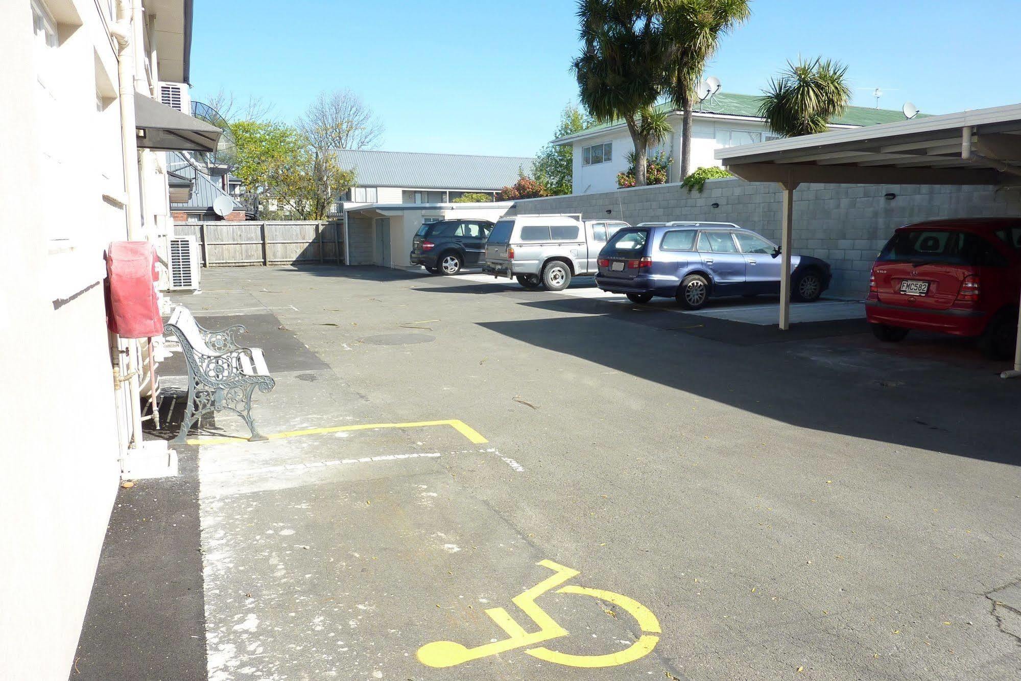 Colonial Inn Motel Christchurch Buitenkant foto